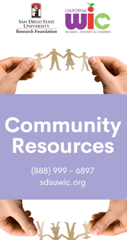 Community Resources Trifold
